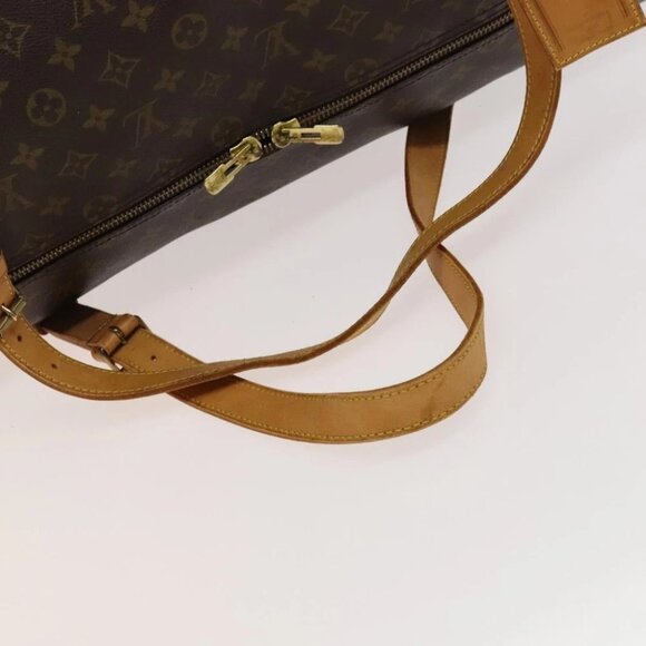 LOUIS VUITTON Monogram Sac Polochon 65 Boston Bag 2way M41222 LV Auth - Picture 10 of 14